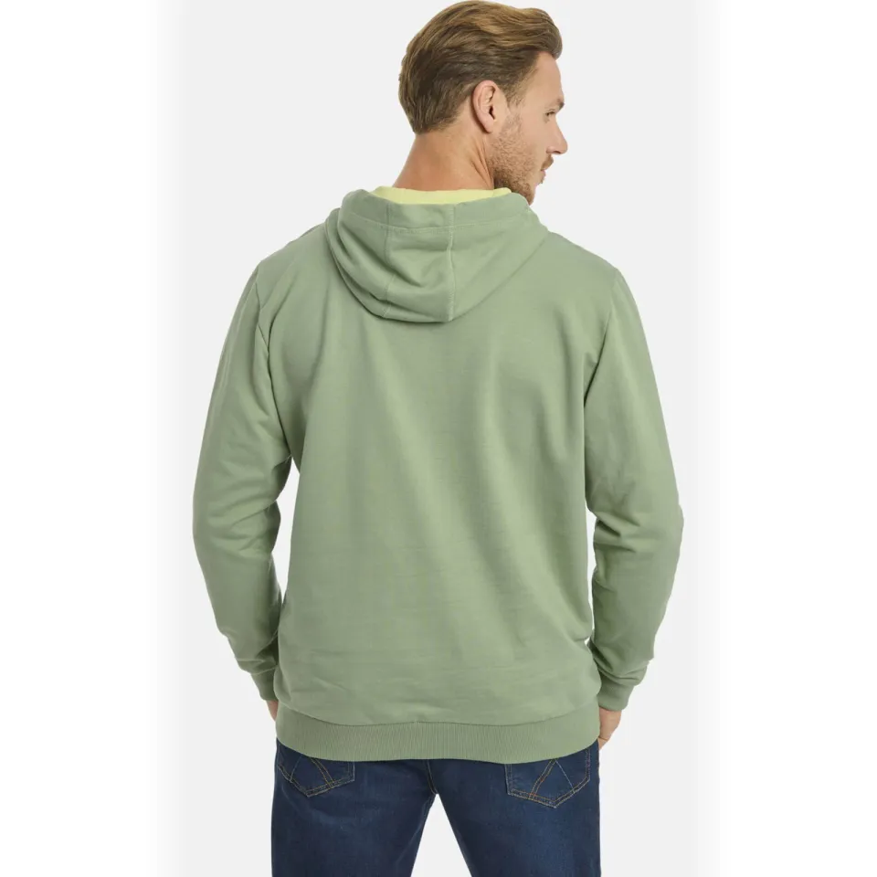 Jan Vanderstorm +FIT Collectie hoodie JIRI Plus lichtgroen, foto 4