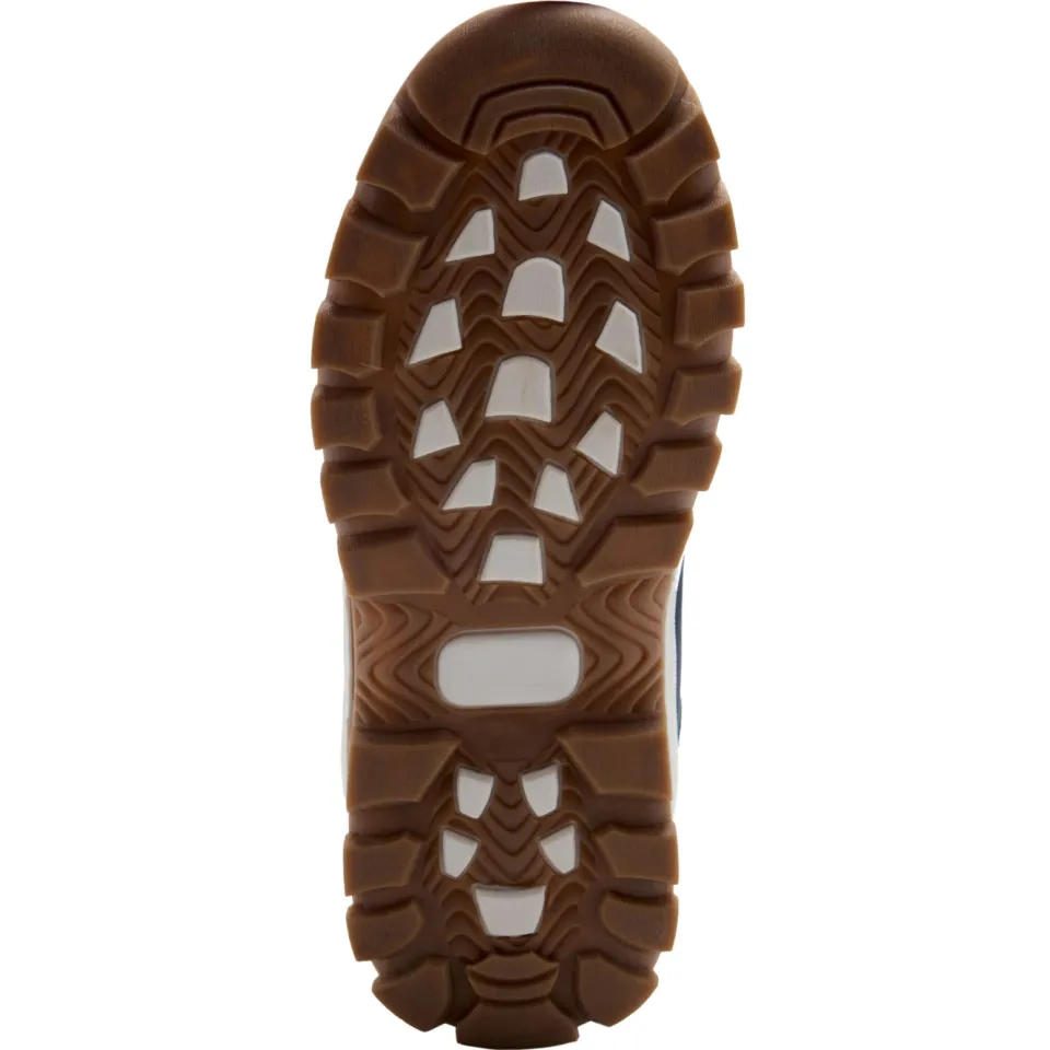 Mango Kids leren enkelboots met profielzool - donkerblauw, foto 6