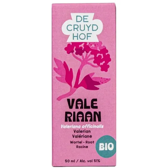 De Cruydhof Cruydhof Valeriaan Valeriana officinalis Bio Druppels