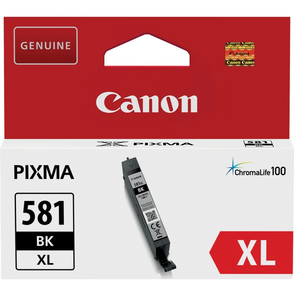 Canon CLI-581BK XL inktcartridge zwart