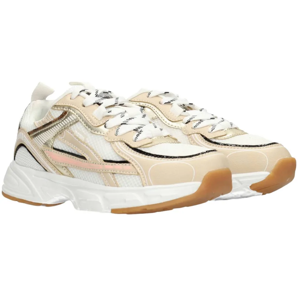 POSH by Poelman sneakers beige/wit, foto 4