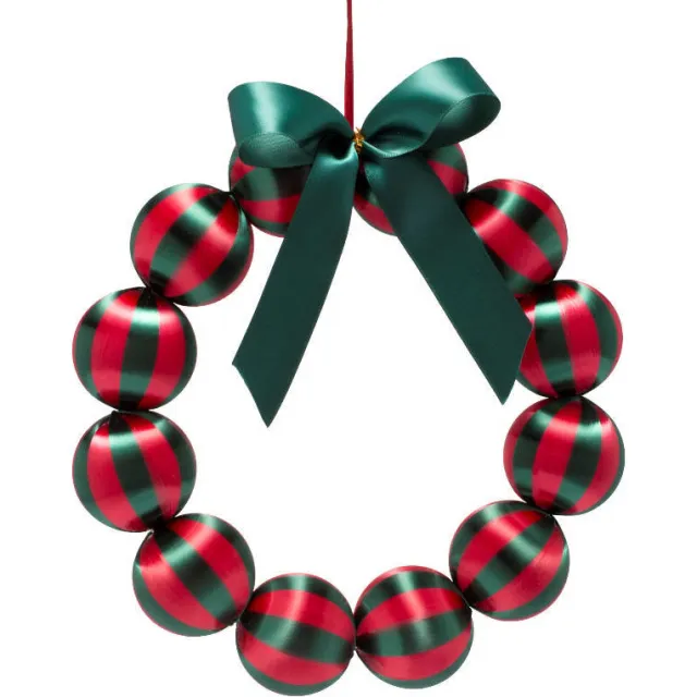 Vondels Krans groen/rood 26,5cm