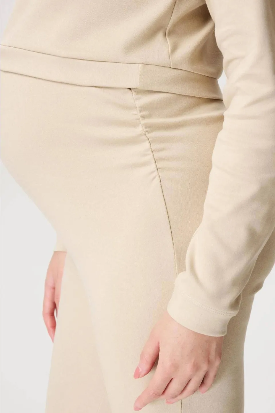 Noppies Umea flared broek beige, foto 5