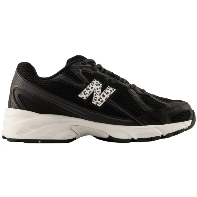 New Balance 740 sneakers met panterprint - zwart