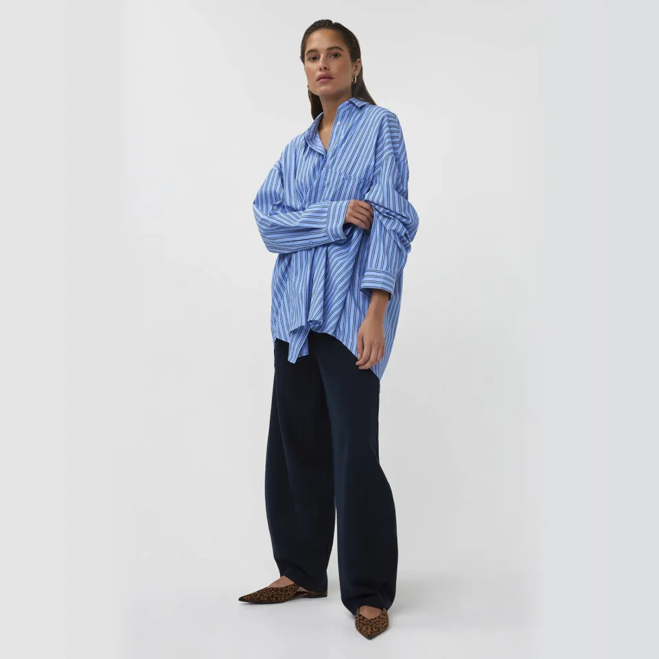 AMAYA Amsterdam Amara blouse lichtblauw