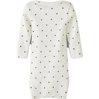 Lil' Atelier Nbfgago LS Slim Body Lil Noos romper offwhite/rood, foto 3