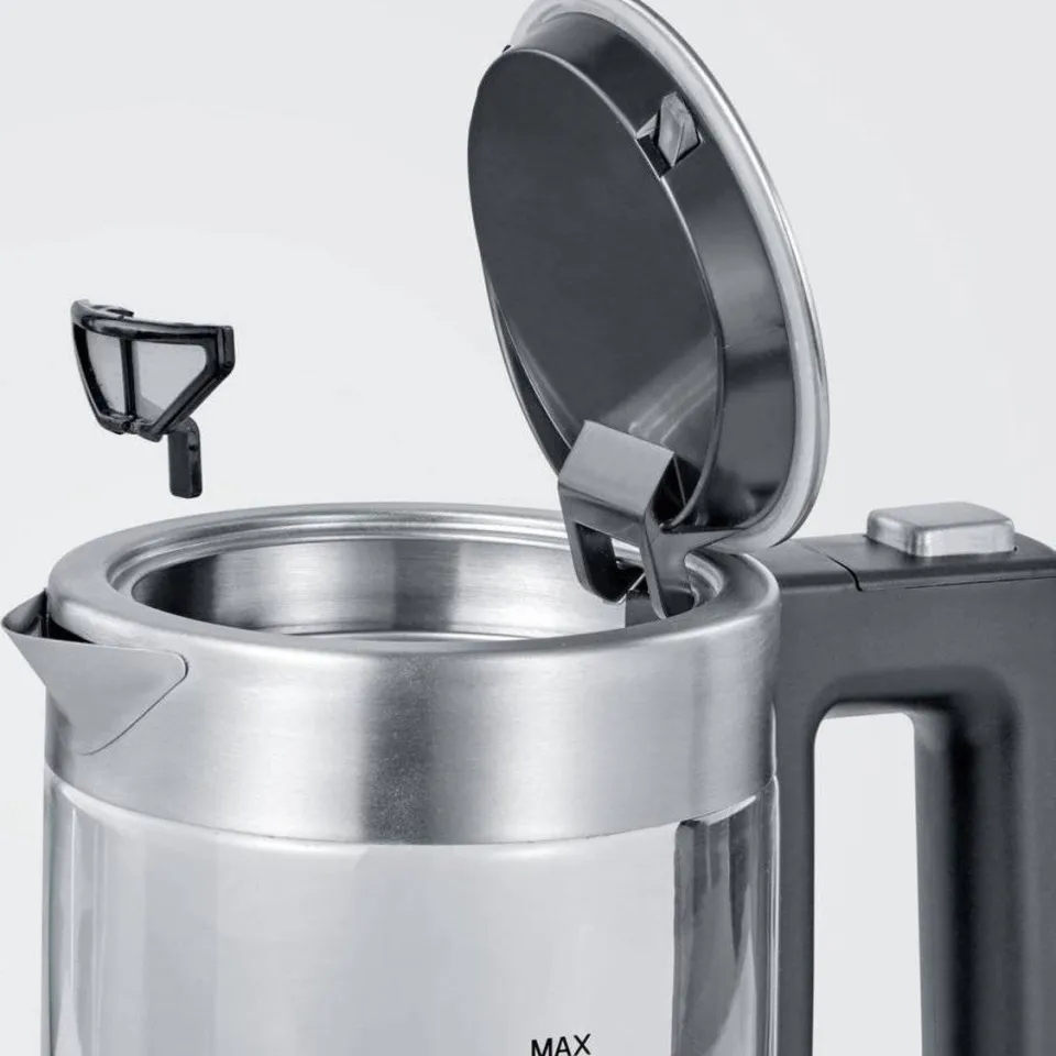 Severin WK3472 waterkoker RVS-glas, foto 5