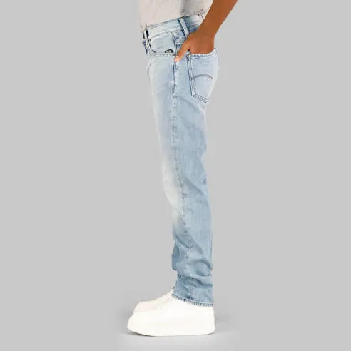 G-Star straight leg jeans light blue denim, foto 5