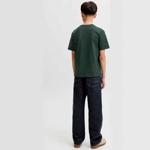 Jack & Jones t-shirt donkergroen diep donkergroen, foto 3
