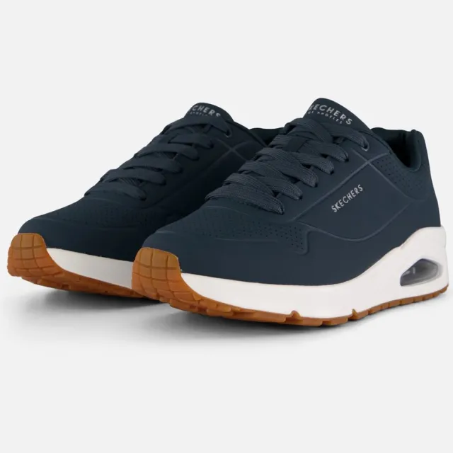 Skechers Uno Stand On Air - Heren Sneakers - Maat44 - Navy blauw, foto 2