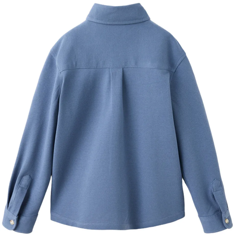 Mango Kids overhemd - blauw, foto 4
