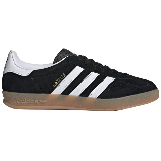 Adidas Originals Gazelle Indoor suède sneakers - zwart/wit