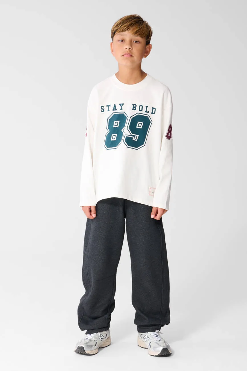 Shoeby joggingbroek antraciet