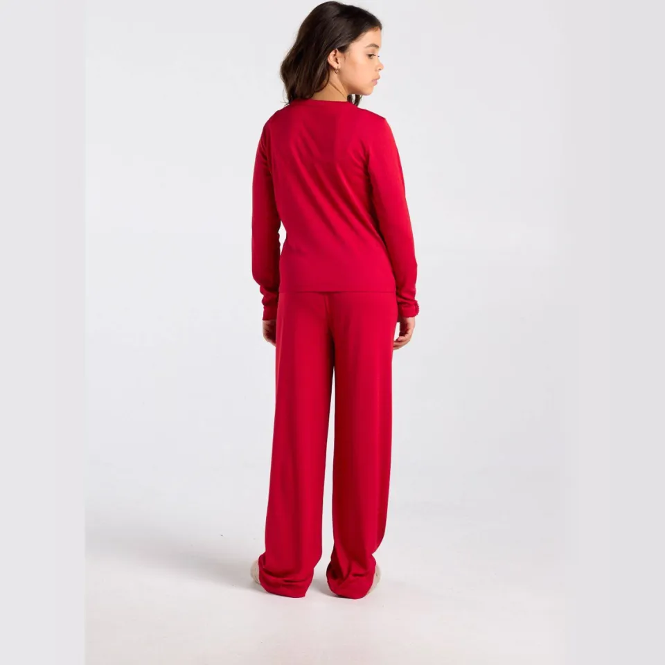 America Today casual broek rood, foto 3