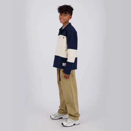 Vingino rechtvallende polo - donkerblauw/offwhite, foto 3