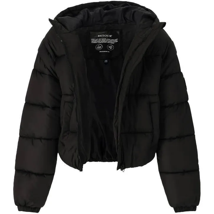 Retour Jeans Eliv winterjas zwart, foto 5