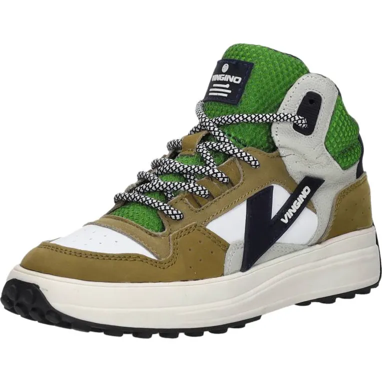 Vingino Vito Mid hoge sneakers groen, foto 3