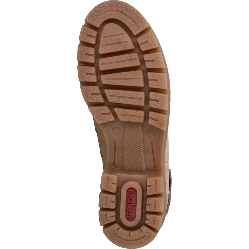 Rieker veterboots beige, foto 6