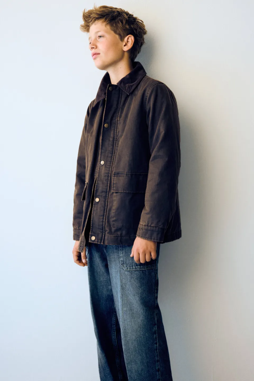 Mango parka bruin, foto 3