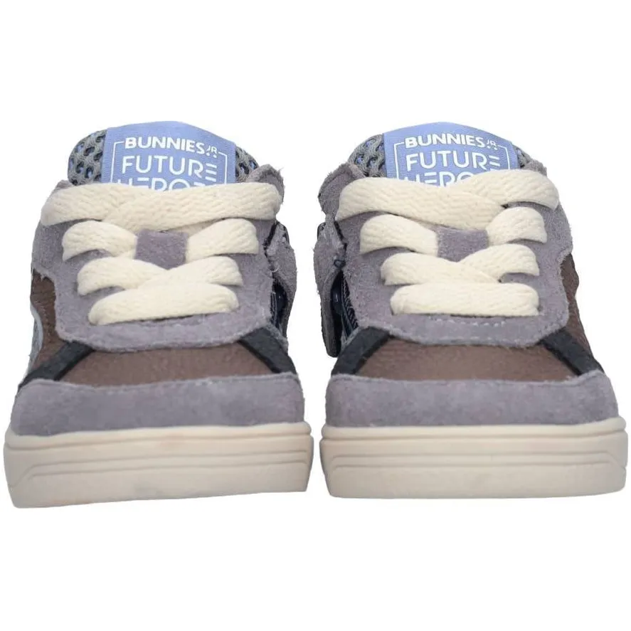BunniesJR leren sneakers - beige/lichtblauw, foto 7