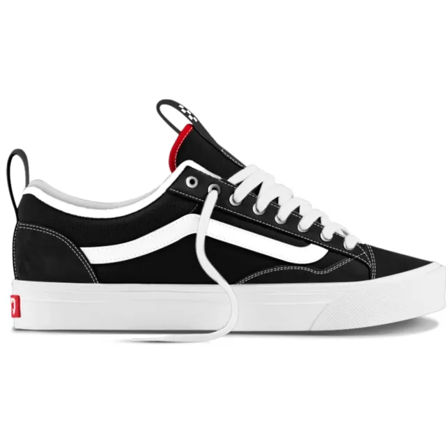 Vans Skate Old Skool 36+ sneakers zwart/wit/rood