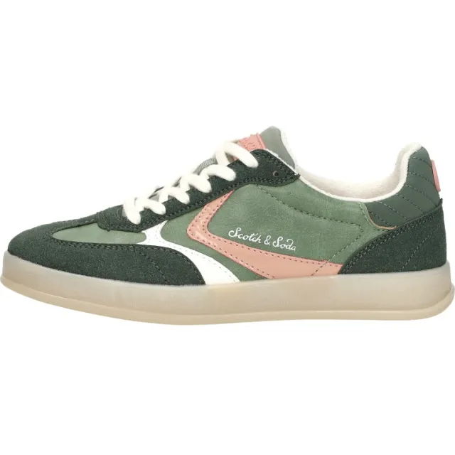 Scotch & Soda Vicky lage sneaker groen, foto 2