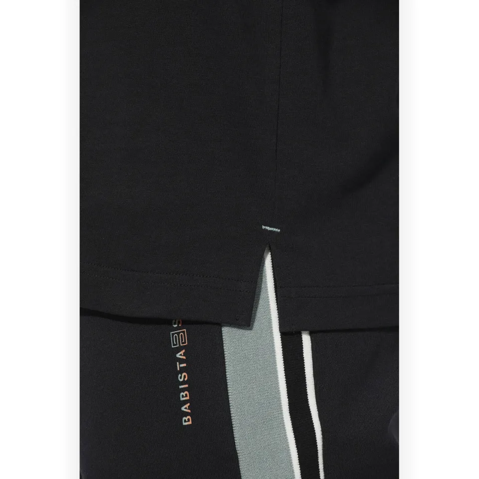 Babista regular fit polo Plus Size - zwart, foto 5