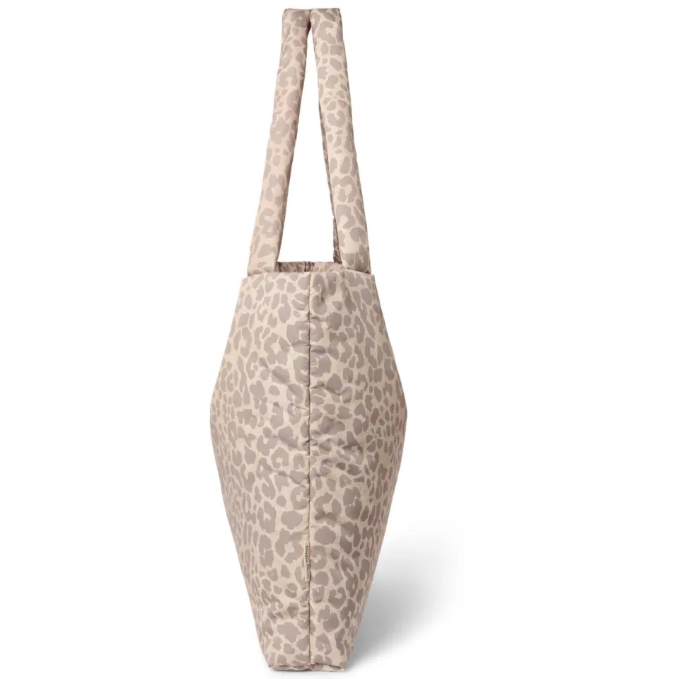 Studio Noos Puffy Leopard Mom Bag luiertas beige, foto 2