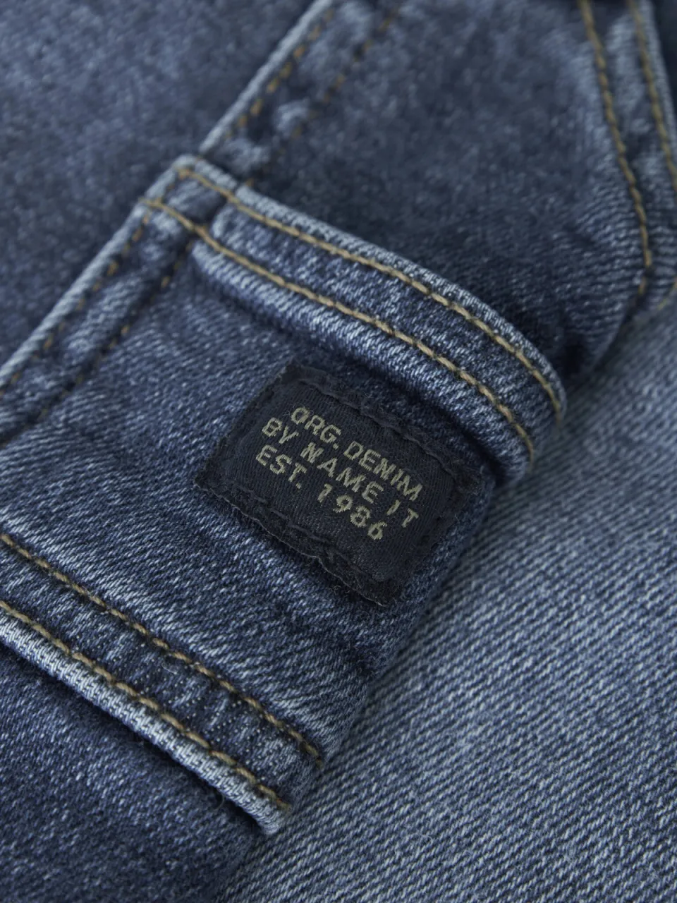 NAME IT MINI NMMBEN loose fit jeans dark blue denim, foto 7