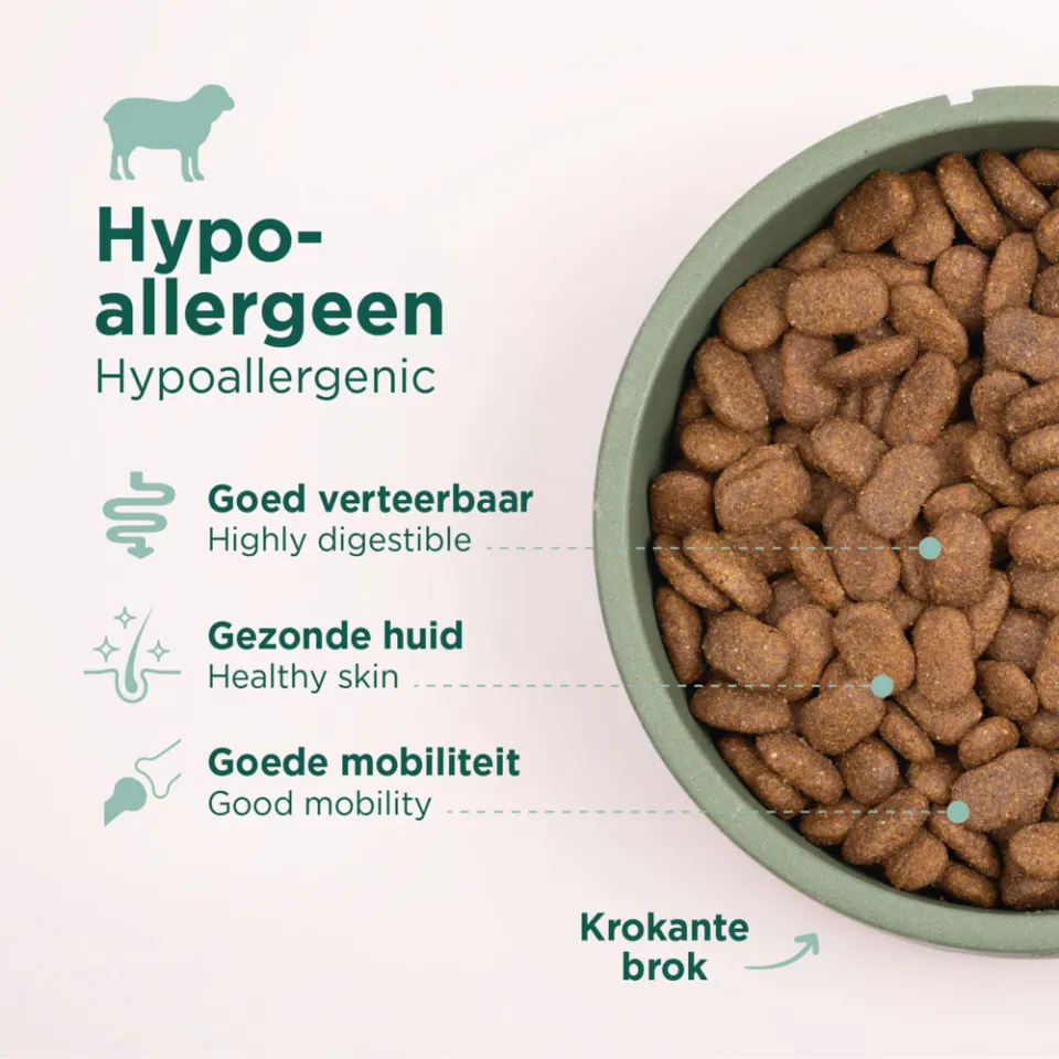 Prins Hondenvoer Droog Protection Croque Hypoallergeen Lam 10 kg, foto 3