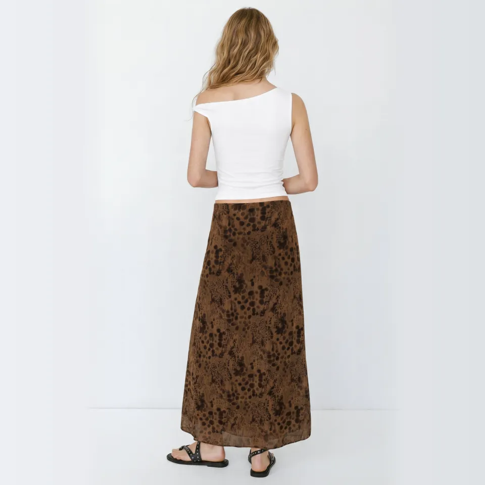 Mango one shoulder top wit, foto 4