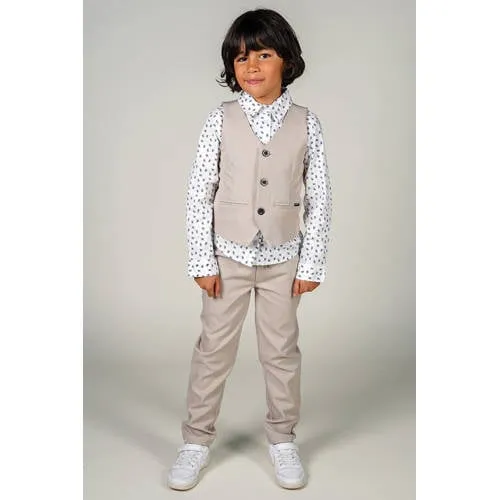 Le Chic Garcon gilet grijs, foto 2