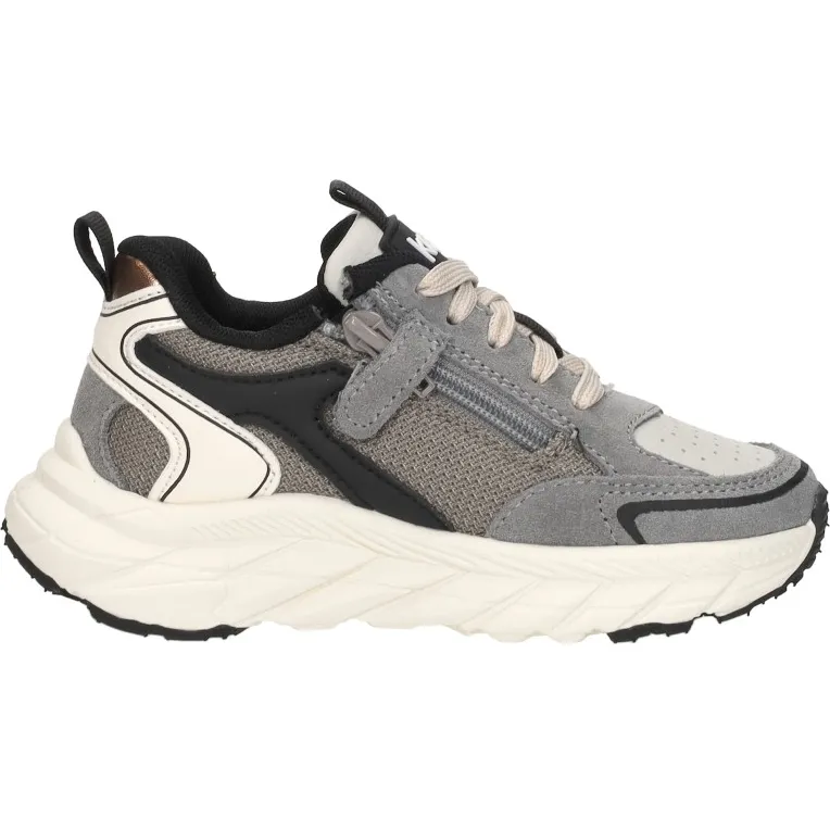 Keq lage sneaker grijs