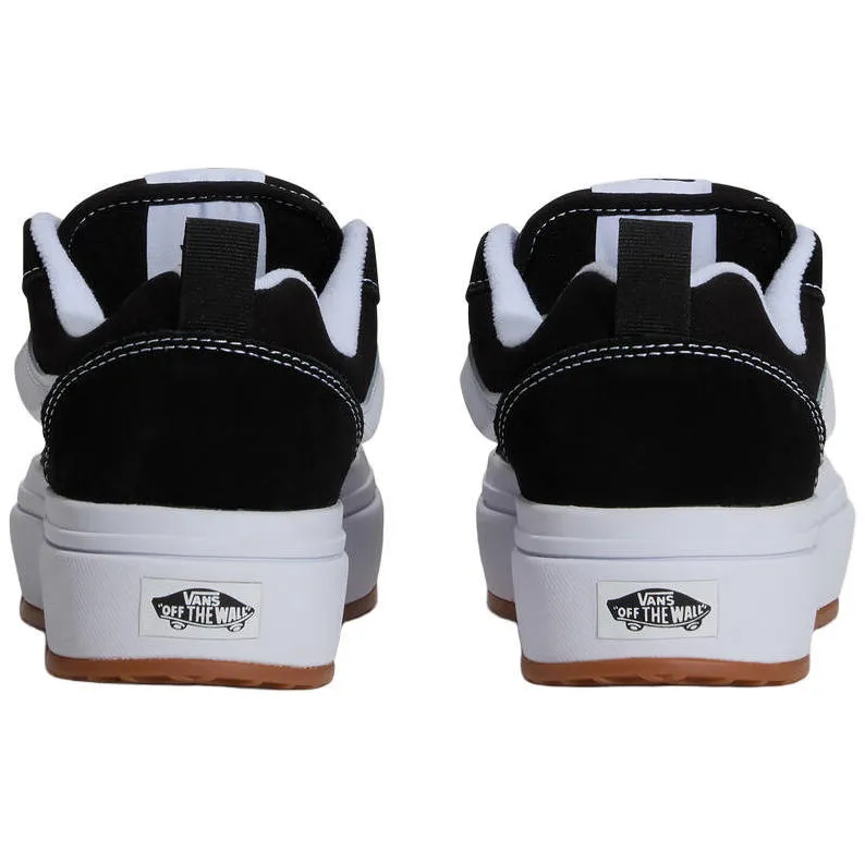 Vans Knu Skool Stacklite suède sneakers - zwart/wit, foto 4