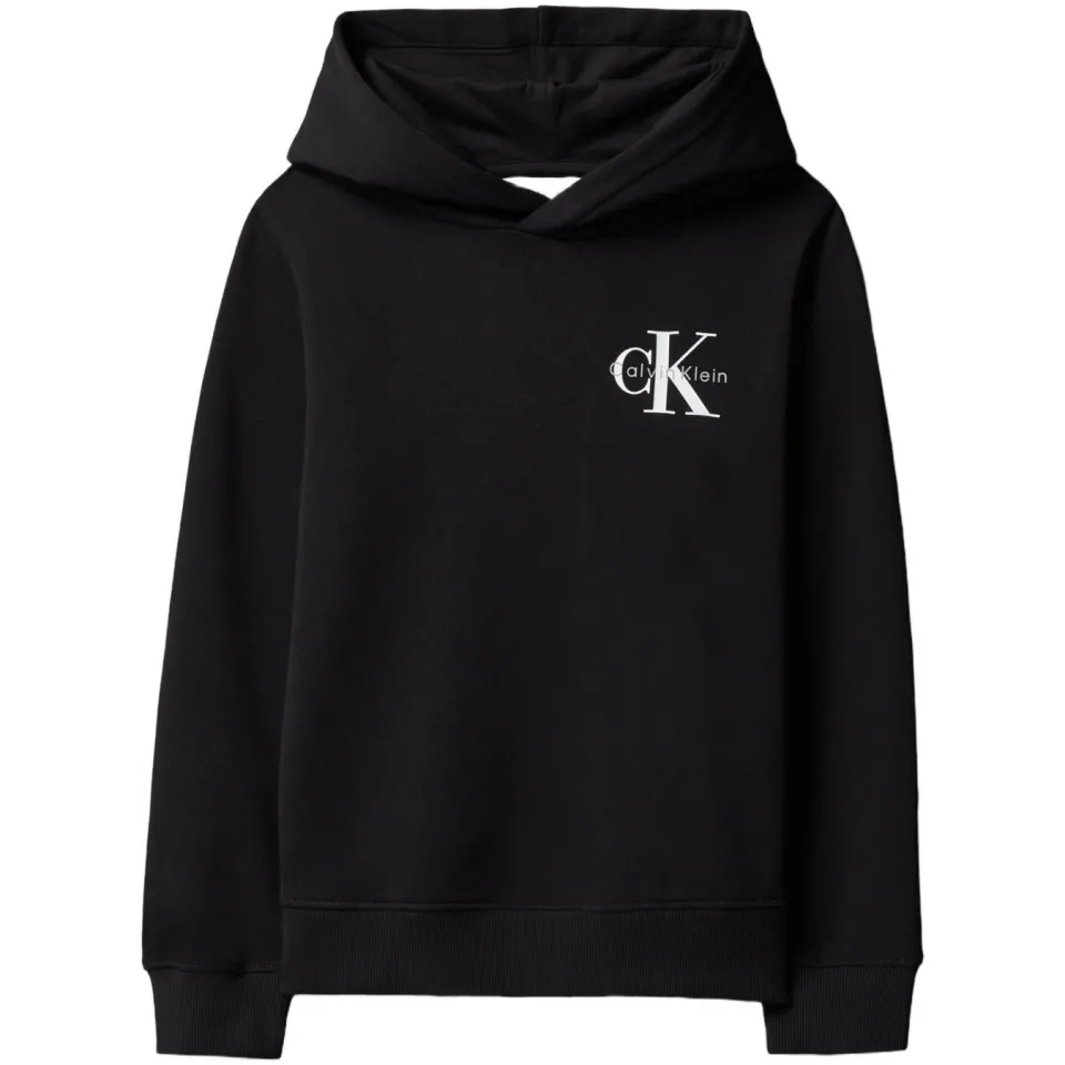 Calvin Klein hoodie met logo - zwart, foto 2