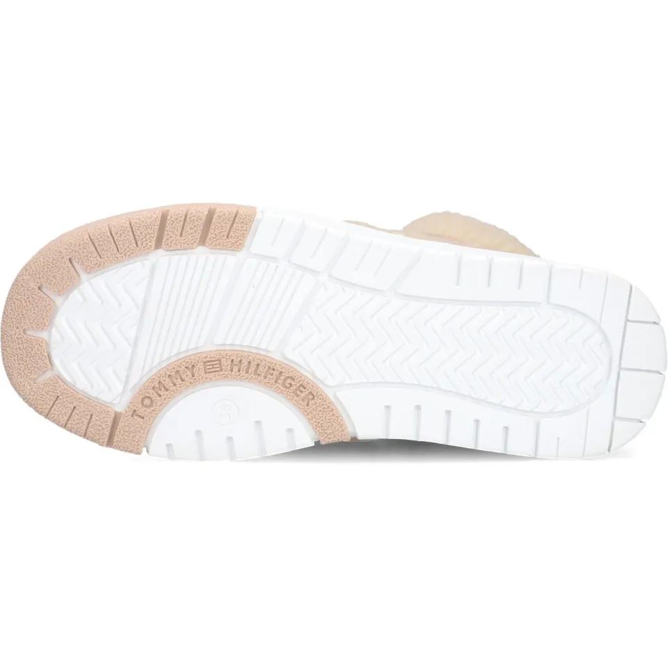 Tommy Hilfiger hoge sneakers beige, foto 4