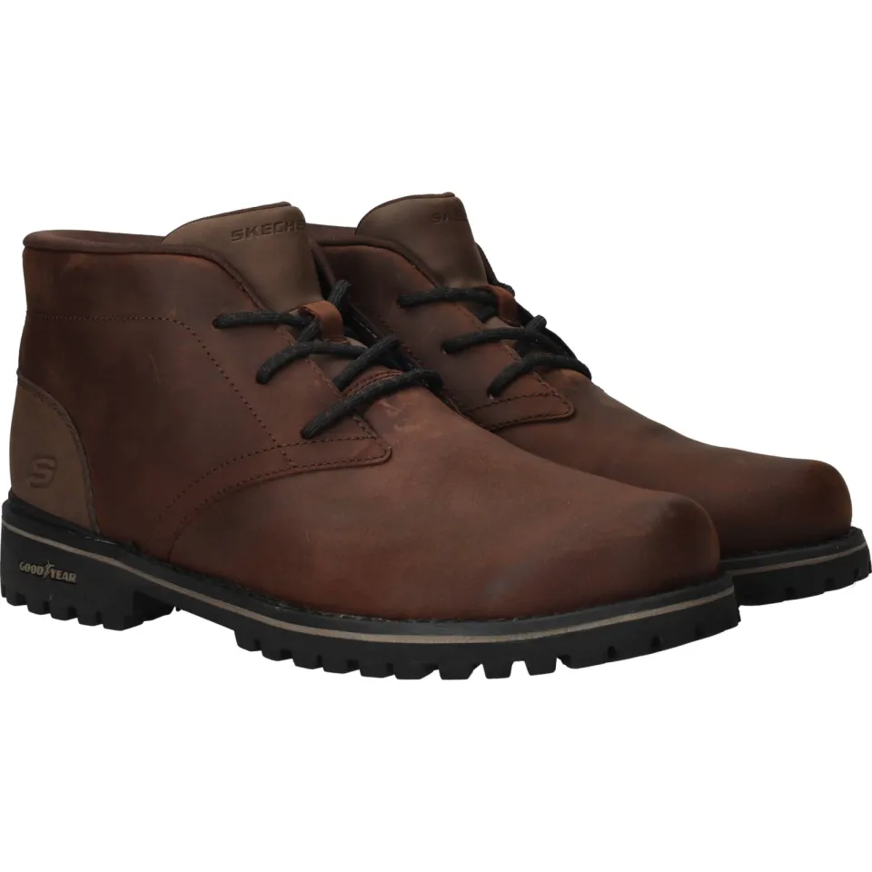 Skechers Slip-Ins Quintero Damien boots bruin, foto 3