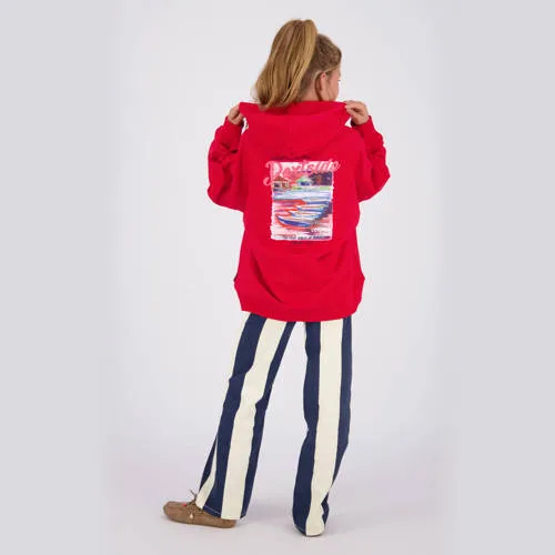 Vingino hoodie met logo - rood, foto 3