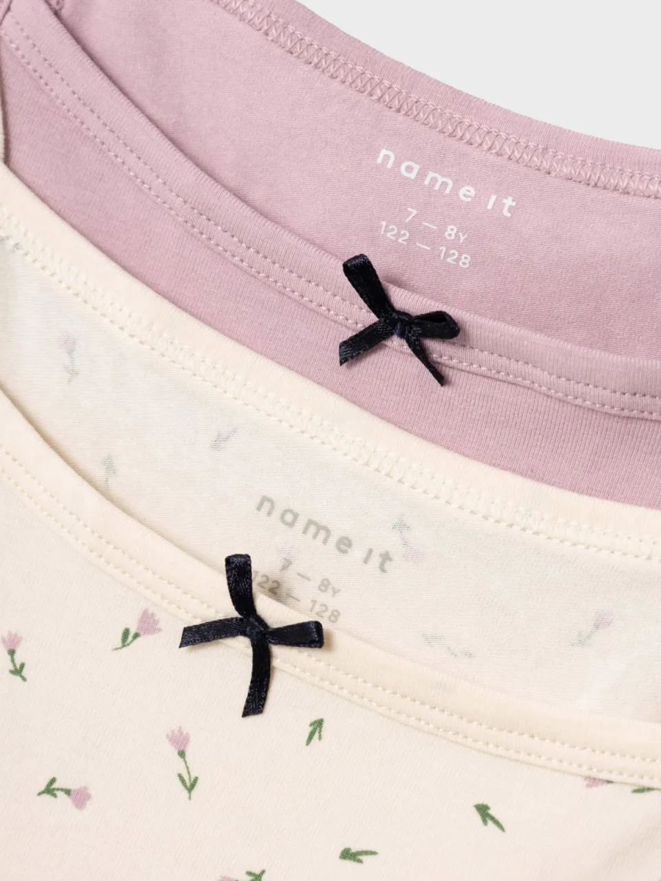 NAME IT KIDS hemden met print beige/lila, foto 5