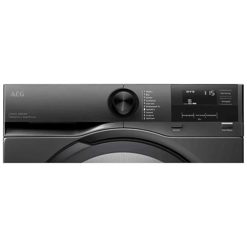 AEG TE7ONYX warmtepompdroger zwart, foto 2