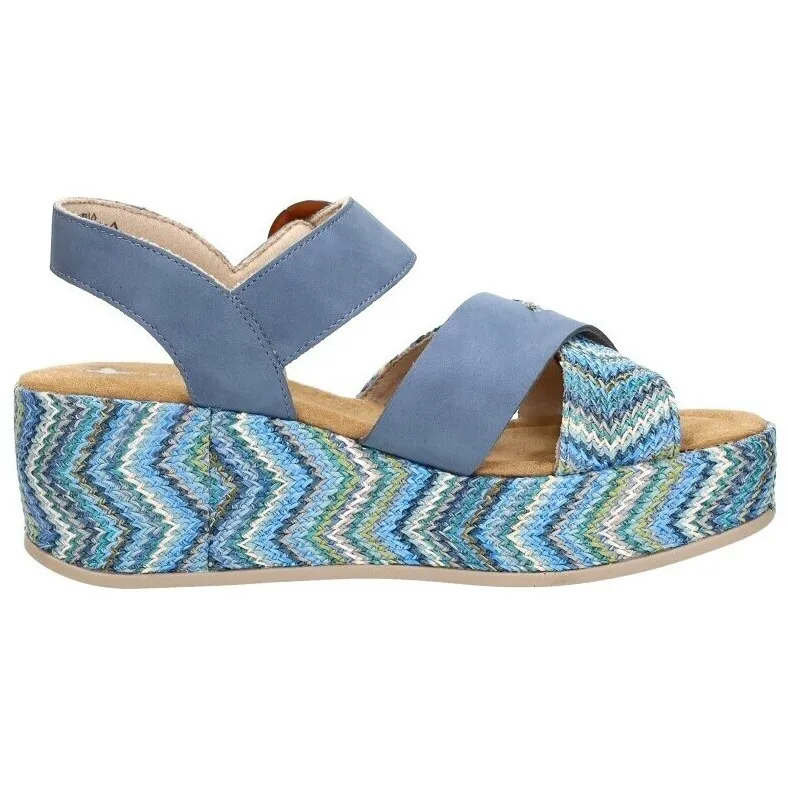Rieker sandalen blauw