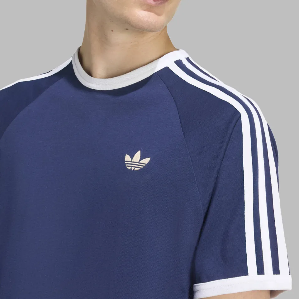 Adidas Originals Cali T-shirt - donkerblauw/wit, foto 6