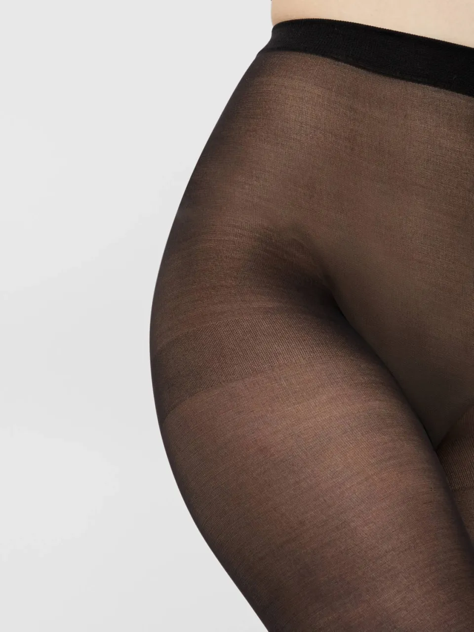 Pieces Nikoline panty 20 denier zwart 2-pack, foto 4