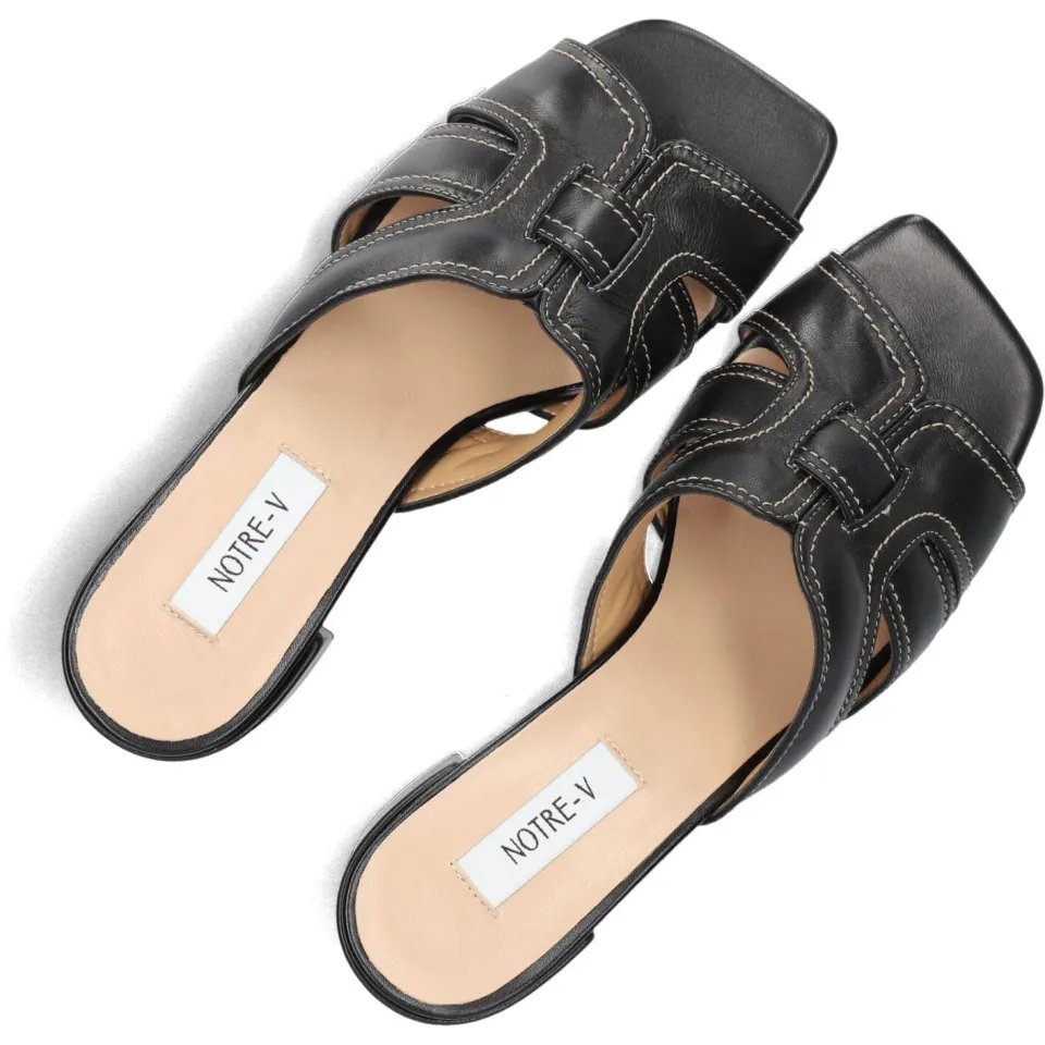 Notre-V Sandalen 42252/g Zwart, foto 4