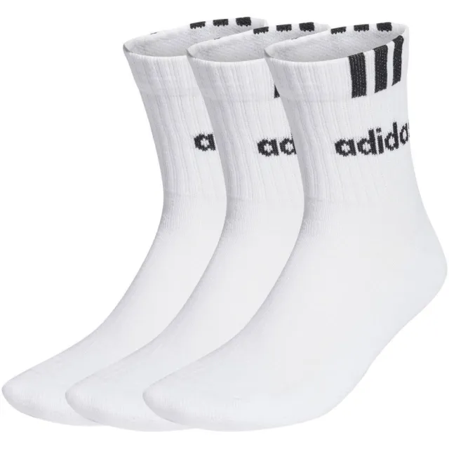 Adidas Sportswear sportsokken - wit/zwart (set van 3)
