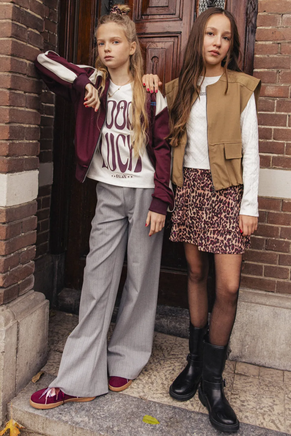 Indian Blue Jeans oversized gilet - bruin, foto 6