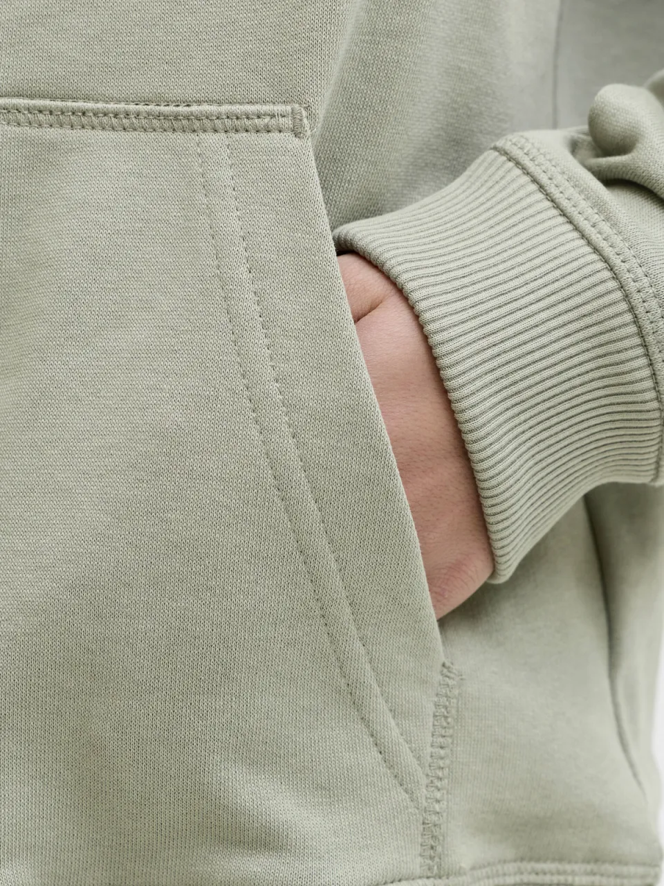 Jack & Jones JUNIOR hoodie lichtgroen, foto 7