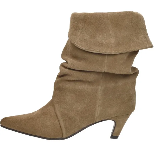 Shoecolate enkellaarsjes taupe, foto 2