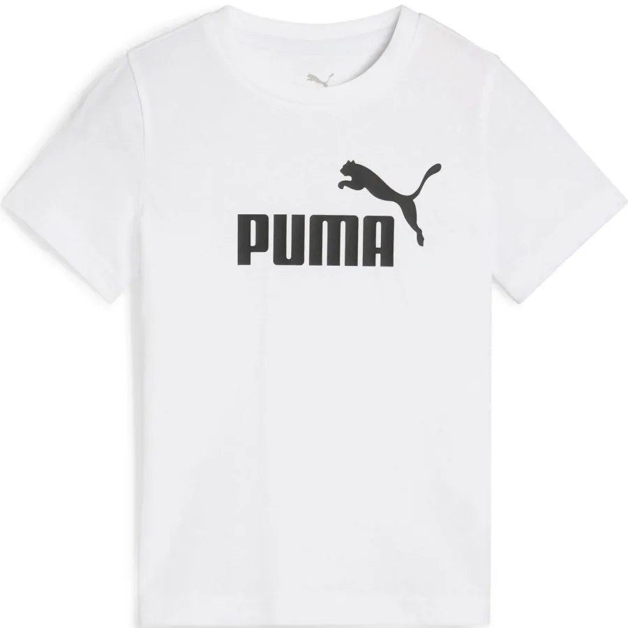 Puma ESS No. 1 Logo T-shirt wit, foto 4