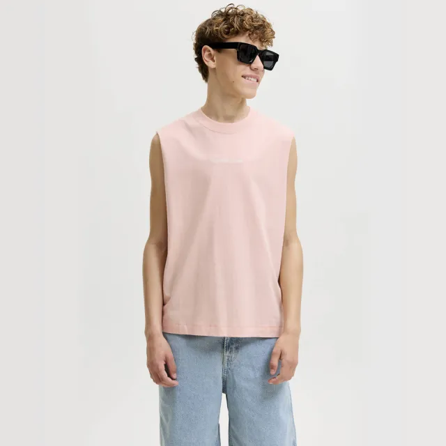 Jack & Jones tanktop roze, foto 3